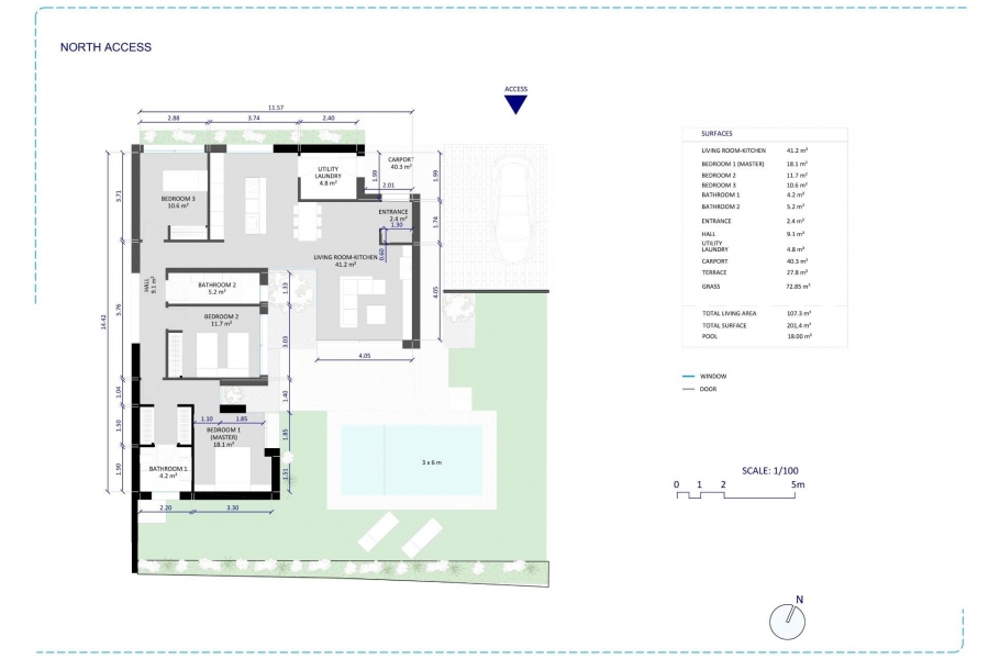 Nieuw - Vrijstaande Villa - Banos y Mendigo - Altaona Golf